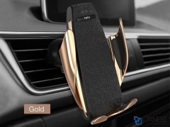 هولدر و شارژر وایرلس هوشمند توتودیزاین Totu Design CACW-029 Induction Wireless Charge Car Mount
