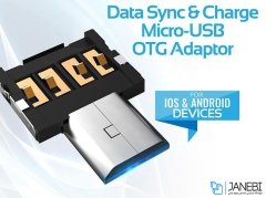 او تی جی میکرو یو اس بی پرومیت Promate Nano-OTG Micro-USB Adaptor