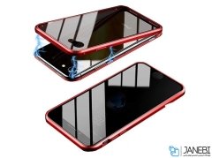 قاب مگنتی و محافظ صفحه حفظ حریم شخصی آیفون Privacy Glass Magnetic 360 Case Apple iPhone 6/6S