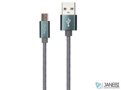 کابل شارژ و انتقال داده میکرو یو اس بی پرووان ProOne Mental Micro USB Cable 1m