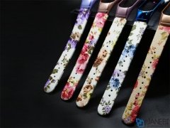 بند گلدار دستبند سلامتی شیائومی Xiaomi Mi Band 3/4 Flower Strap