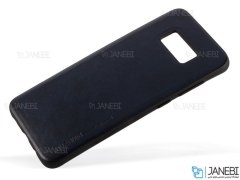 قاب طرح چرم سامسونگ Huanmin Leather Case Samsung Galaxy S8 Plus