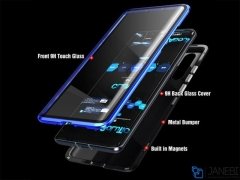 قاب مگنتی و محافظ صفحه شیشه ای سامسونگ Glass Magnetic 360 Case Samsung Note 10
