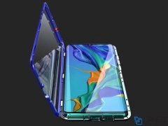 قاب مگنتی و محافظ صفحه شیشه ای سامسونگ Glass Magnetic 360 Case Samsung Note 10