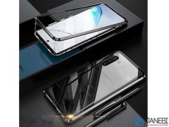 قاب مگنتی و محافظ صفحه شیشه ای سامسونگ Glass Magnetic 360 Case Samsung Note 10