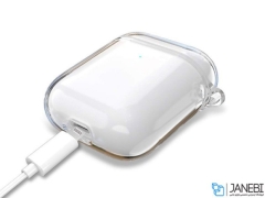 کاور محافظ شفاف ایرپاد Stoptime Protcetive Case Transparent Airpods