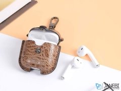 کاور محافظ چرمی ایرپاد اپل Keephone AirPods Case