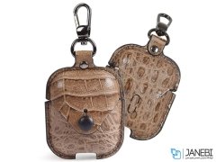 کاور محافظ چرمی ایرپاد اپل Keephone AirPods Case