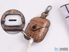 کاور محافظ چرمی ایرپاد اپل Keephone AirPods Case