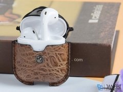 کاور محافظ چرمی ایرپاد اپل Keephone AirPods Case