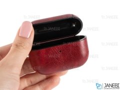 کاور چرمی ایرپاد پرو Coblue Leather Case Airpods Pro