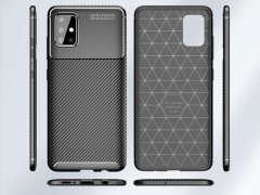 قاب ژله ای فیبر کربن سامسونگ Becation Carbon Fiber Case Samsung A51