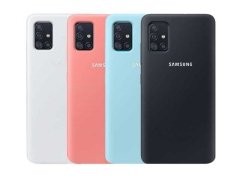 قاب محافظ سیلیکونی Samsung Galaxy A51 Silicone Case