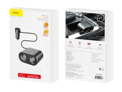 قیمت شارژر و مبدل فندکی فست شارژ ماشین 95 وات بیسوس