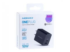 شارژر دیواری سریع مومکس Momax UM13CN OnePlug PD QC3.0 Charger 18W