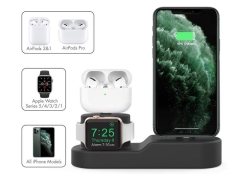 استند شارژ آیفون و ایرپاد و اپل واچ AHA Style 3in1 Charging Dock