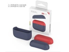 کاور سیلیکونی دو در ایرپاد پرو AhaStyle Silicone Two Toned Case Airpods Pro