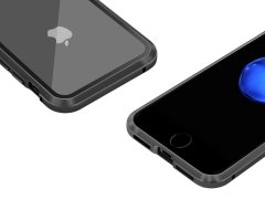 قاب مگنتی و محافظ صفحه شیشه ای آیفون Glass Magnetic 360 Case Apple iPhone 7/8