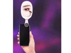 لنز واید و ماکرو فلاش دار گوشی Krisyo Beauty led flash light & lens M-928
