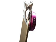 لنز فلاش دار واید و ماکرو و فیش آی گوشی موبایل MX-601 6in1 LED Cell Phone Lens Kit