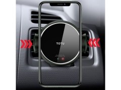 پایه هوشمند و شارژر وایرلس توتودیزاین Totu Installer CACW-040 Wireless Charger Car Mount