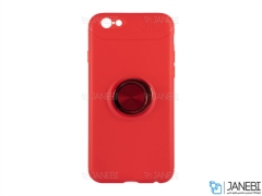 قاب ژله ای حلقه دار آیفون Becation Finger Ring Case Apple iPhone 6/6S