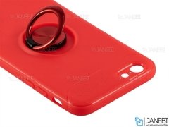 قاب ژله ای حلقه دار آیفون Becation Finger Ring Case Apple iPhone 6/6S