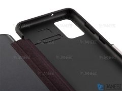 کیف محافظ چرم سامسونگ VPG Magnetic Leather Cover Samsung S20 Plus