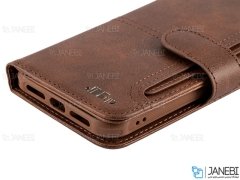 کیف چرمی آیفون JDK Bicolor Cover iPhone X/XS