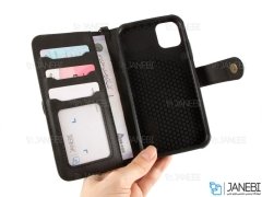 کیف چرمی آیفون JDK Bicolor Cover iPhone 11 Pro Max