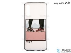 قاب محافظ طرح دار سامسونگ Samsung A70 / A70s Cover
