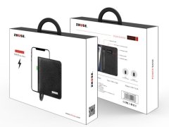 پاور بانک و کیف چرمی Zhuse 4000mAh Power Bank and Card Holder 2in1 -Zhuse ZS-PB-013