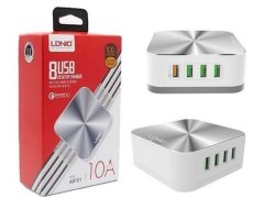 هاب شارژر یو اس بی الدنیو LDNIO A8101 8Port USB Charger