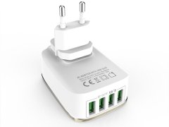 شارژر دیواری 4 پورت الدنیو LDNIO A4404 4USB Charger