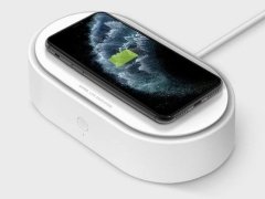 شارژر بی سیم سریع و ضدعفونی کننده لیفرو LYFRO Air Capsule Wireless Charging