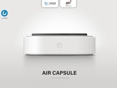 شارژر بی سیم سریع و ضدعفونی کننده لیفرو LYFRO Air Capsule Wireless Charging