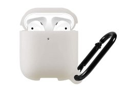 کاور سیلیکونی طرح چرم ایرپاد Airpods 1/2 Leather Silicone Hang Case