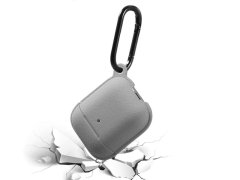 کاور سیلیکونی طرح چرم ایرپاد Airpods 1/2 Leather Silicone Hang Case
