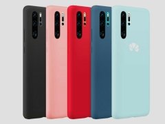 قاب محافظ سیلیکونی هواوی Silicone Cover Huawei P30 Pro