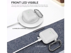 کاور ژله ای سیلیکونی قلاب دار ایرپاد AHA Style PT06WE Silicone jelly Case Airpods 2/1