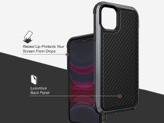 قاب ایکس دوریا طرح فیبرکربن آیفون X-Doria Defense Lux Case iPhone 11