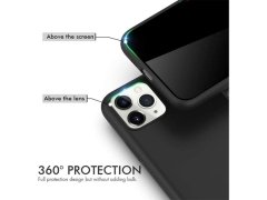 قاب سیلیکونی و محافظ صفحه آیفون AHAStyle Liquid Silicone Case iPhone 11 Pro Max