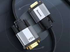 کابل وی جی ای بیسوس Baseus Enjoyment VGA to VGA Cable 3m