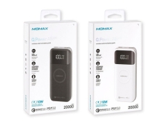 پاور بانک و شارژر وایرلس مومکس Momax iPower Air2+ IP92W Wireless Charger 20000mAh Power Bank
