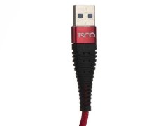 کابل شارژ سه سر تسکو  TSCO TC A33 Lightning/Type-C/microUSB 1.2m