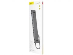 هاب آداپتور تایپ سی چند درگاهی 10 در 1 بیسوس BASEUS Type C Notebook Hub Adapter 10 in 1 Multiport