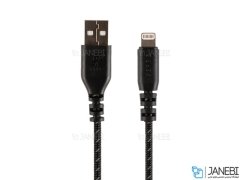 کابل شارژ و انتقال داده لایتنینگ پولو Polo Callan Kevlar Lightning Cable 1.5m