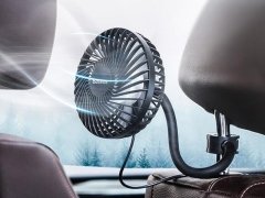 پنکه قابل حمل مخصوص خودرو بیسوس   BASEUS Departure Car Vehicle Cooling Fan (Seat Type) مخصوص سرنشین های عقب
