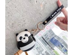 کاور محافظ سیلیکونی ایرپاد طرح پاندا Panda Silicone Case Apple Airpods