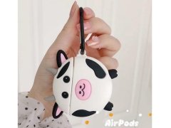 کاور محافظ سیلیکونی ایرپاد طرح گاو Cow Silicone Case Apple Airpods
